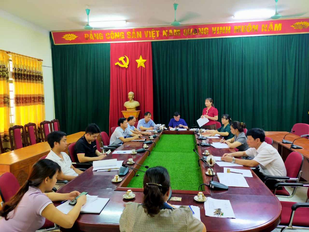 HĐND xã Cổ Đô tổ chức hội nghị Đánh giá kết quả hoạt động Quý I/2023, triển khai nhiệm vụ trọng tâm Quý II/2023